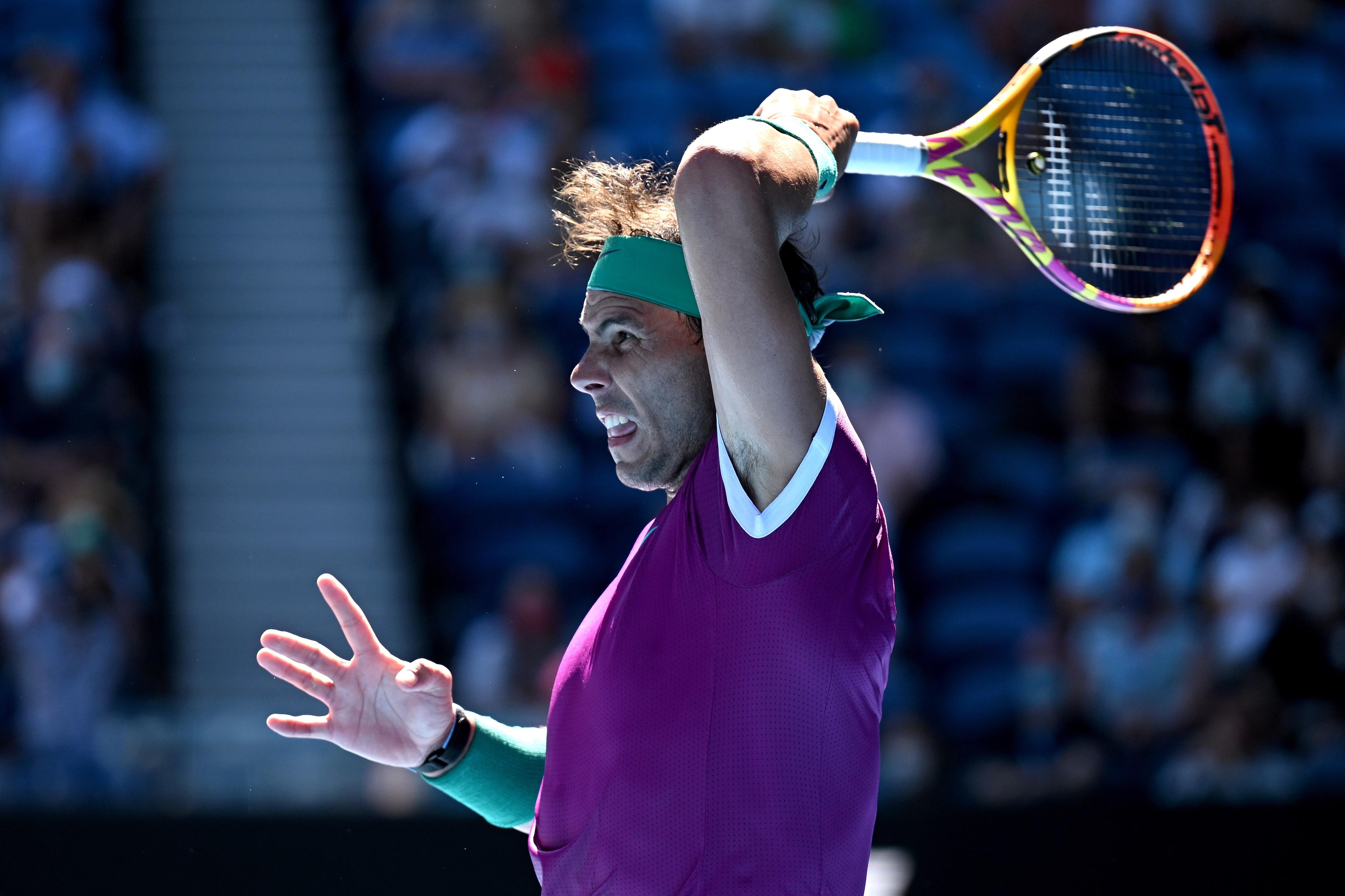 西班牙网球队横扫澳大利亚网球队，纳达尔关键制胜