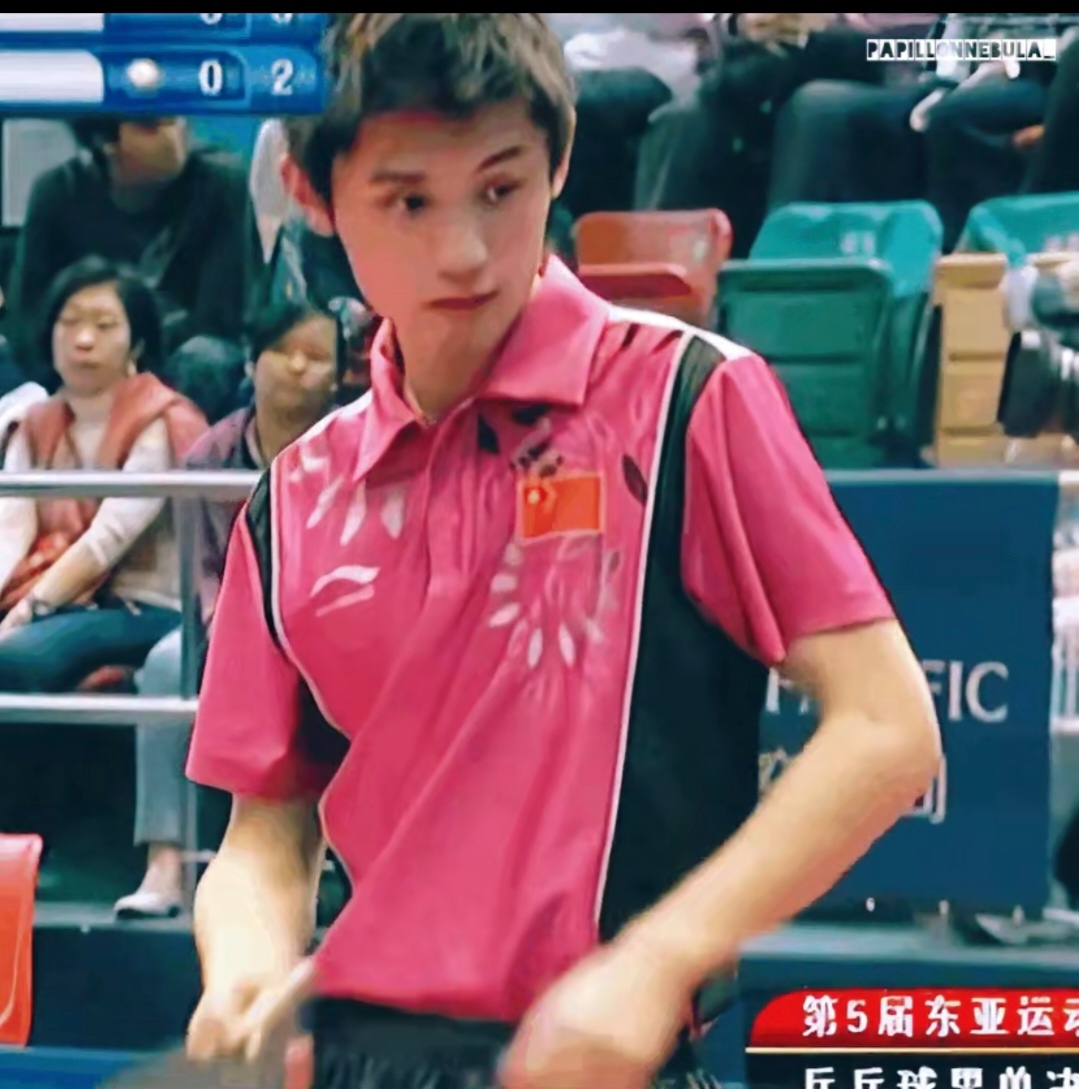 瑞典乒乓球队鏖战英国乒乓球队，张继科高光表现